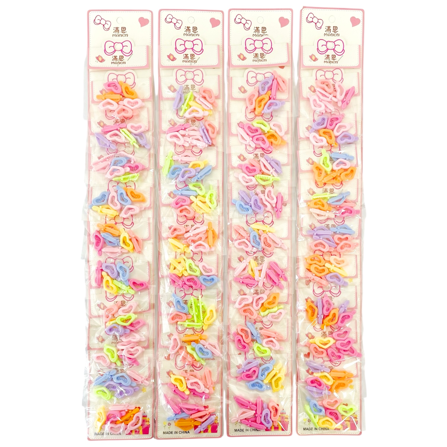 BLISTER ACCESORIO P/PELO 10 PAQ. COD.20004